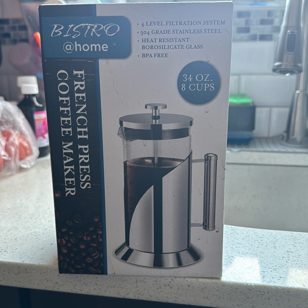 French press coffee maker